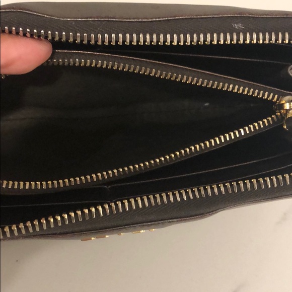 Prada Leather Zip-Around Wallet - Picture 10 of 14